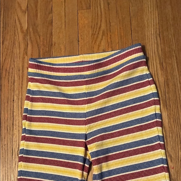 Zara Colorful Striped Flare Pants - Picture 3 of 9